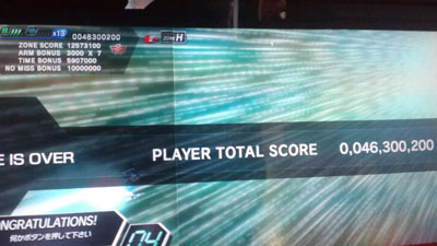 1207ノーミスクリア