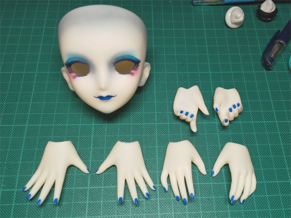 ドールメイクやりなおし